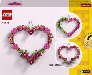 LEGO Exclusive Ozdoba w kształcie serca (40638) 5