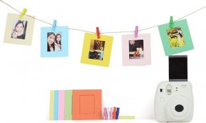 Pokrowiec LoveInstant Zestaw 8w1 Akcesoria do FujiFilm INSTAX Mini 12 / Niebieski 8