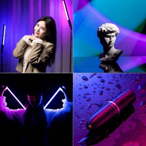 Lampa studyjna Ulanzi Diodowa Tuba LED VL119 RGB 8
