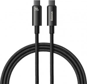 Kabel USB Baseus USB-C - USB-C 1 m Czarny (CAWJ040001) 2