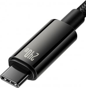 Kabel USB Baseus USB-C - USB-C 1 m Czarny (CAWJ040001) 7