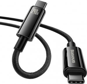 Kabel USB Baseus USB-C - USB-C 2 m Czarny (CAWJ040101) 4