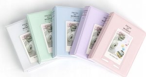LoveInstant Album na Zdjęcia 64 szt. do Fujifilm INSTAX Mini 12 11 40 9 8 7s EVO LiPlay Link 2 SE / Pastelowy Biały 11