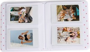 LoveInstant Album na Zdjęcia 64 szt. do Fujifilm INSTAX Mini 12 11 40 9 8 7s EVO LiPlay Link 2 SE / Pastelowy Biały 3