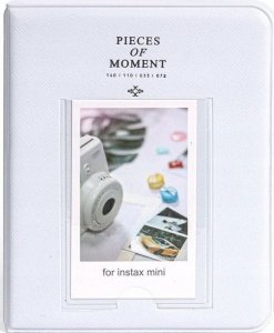 LoveInstant Album na Zdjęcia 64 szt. do Fujifilm INSTAX Mini 12 11 40 9 8 7s EVO LiPlay Link 2 SE / Pastelowy Biały 6