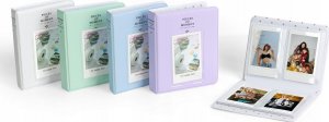 LoveInstant Album na Zdjęcia 64 szt. do Fujifilm INSTAX Mini 12 11 40 9 8 7s EVO LiPlay Link 2 SE / Pastelowy Biały 9