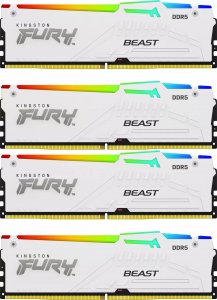 Pamięć Kingston Fury Beast RGB, DDR5, 128 GB, 5200MHz, CL40 (KF552C40BWAK4-128) 2