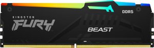 Pamięć Kingston Fury Beast RGB, DDR5, 128 GB, 5600MHz, CL40 (KF556C40BBAK4-128) 2