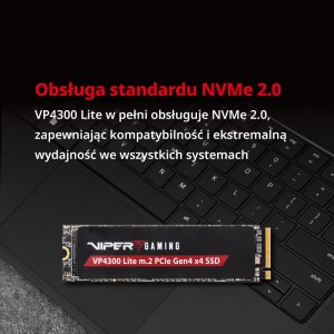 Dysk SSD Patriot VP4300 Lite 1TB M.2 2280 PCI-E x4 Gen4 NVMe (VP4300L1TBM28H) 6