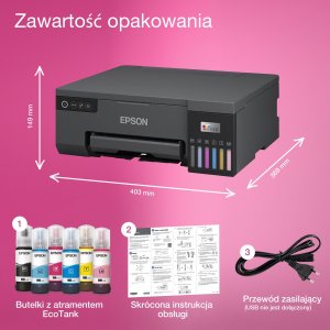 Drukarka atramentowa Epson EcoTank* L8050 (C11CK37402) 5