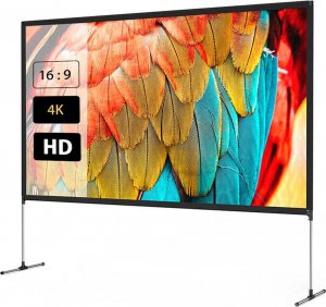 Ekran do projektora Blitzwolf Przenośny ekran projekcyjny BlitzWolf BW-VS6 80"/100" 2