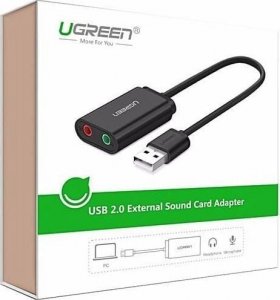 Karta dźwiękowa Ugreen US205 Czarny (30724B) 2