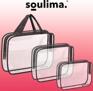 Soulima Kosmetyczka przezroczysta 3w1 21448 9
