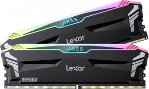 Pamięć Lexar Ares RGB, DDR5, 32 GB, 6400MHz, CL32 (LD5EU016G-R6400GDLA) 2