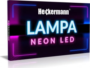 Kinkiet Heckermann Neon LED Heckermann wiszący USTA 5