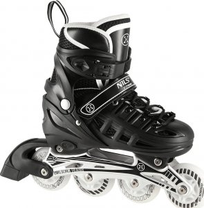 Rolki Nils Extreme NH10905 z wymienną płozą regulowane czarne r. 39-42 5
