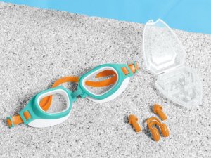 Bestway Okulary pływackie z Zatyczkami BESTWAY Aquanaut Essential 3
