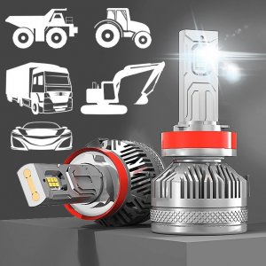 SKLEPLEDY ŻARÓWKI LED H7 S13 200W 12V 24V 100% CAN 40000LM 2