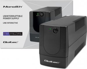 UPS Qoltec Monolith 650VA (53772) 6