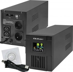 UPS Qoltec Monolith 1500VA USB (53770) 7