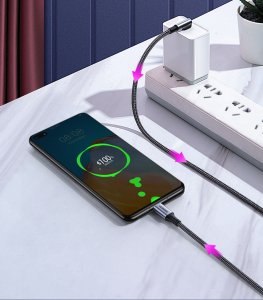 Kabel USB Ugreen USB-C - USB-C 2 m Czarny (70645B) 3