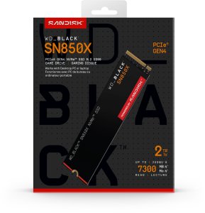 Dysk SSD SanDisk SN850X 2TB M.2 2280 PCI-E x4 Gen4 NVMe (WDBB9G0020BNC-WRSN) 7