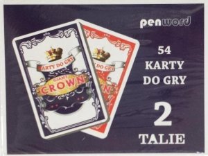 Penword Karty do gry 54 2 talie 4