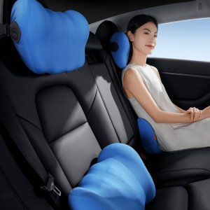 Baseus poduszka samochodowa pod lędźwie Baseus ComfortRide Series Car(Niebieski) 9