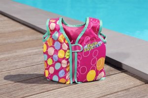 Bestway Kamizelka Do Nauki Pływania Różowa 51 cm Bestway 32176 6
