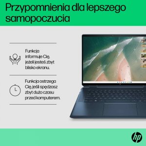 Laptop HP Laptop HP Spectre x360 16-f1024nw / 712F3EA / Intel i7 / 16GB / SSD 1 TB / Intel Xe / QHD+ / Win 11 Pro / Niebieski 24