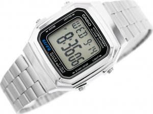 Zegarek Casio ZEGAREK MĘSKI CASIO A178WA-1A (ZD082A) - KLASYKA 2