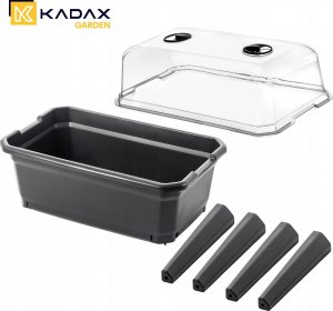Kadax KADAX Mini Szklarnia Stojąca Zielnik Rozsada 60cm 2