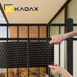 Kadax Taśma Ogrodzeniowa 255x19cm Osłona Płot Ogrodzenie 4
