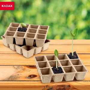 Kadax Doniczka Torfowa Produkcyjna Na Rozsady 6x12szt. 6