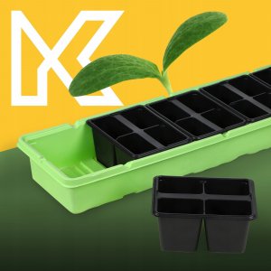 Kadax Miniszklarnia 20 Komór Kiełkownik Rozsada Zielnik 10