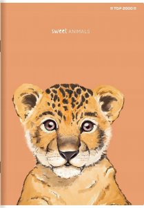 Top 2000 Zeszyt Top 2000 Sweet Animal A5/16k kratka 5