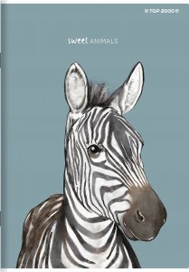 Top 2000 Zeszyt Top 2000 Sweet Animal A5/16k kratka 6