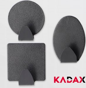 Kadax Wieszak Haczyk Łazienkowy Samoprzylepny 4 szt 5