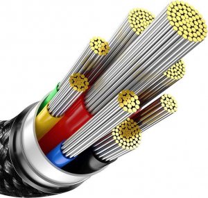 Kabel USB Baseus 3 m Czarny (CAWJ040201) 6