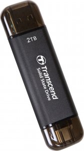Dysk zewnętrzny SSD Transcend ESD310C 2TB Czarny (TS2TESD310C) 2