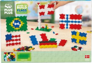 Plus Plus PLUS-PLUS NAUCZ SIĘ BUDOWAĆ FLAGI Z CAŁEGO ŚWIATA 5