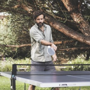 Stół do tenisa stołowego Cornilleau CORNILLEAU Stół tenisowy 100X Outdoor Szary 6