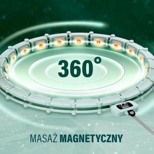 HMS HHM14 HULA HOP GREEN Z MAGNESAMI I OBCIĄŻNIKIEM + LICZNIK 13