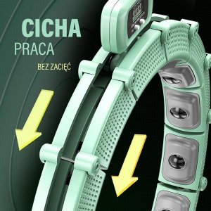 HMS HHM14 HULA HOP GREEN Z MAGNESAMI I OBCIĄŻNIKIEM + LICZNIK 18
