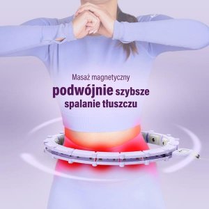 HMS HHM14 HULA HOP VIOLET Z MAGNESAMI I OBCIĄŻNIKIEM + LICZNIK 13