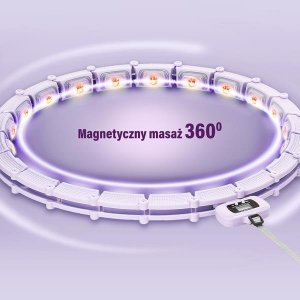 HMS HHM14 HULA HOP VIOLET Z MAGNESAMI I OBCIĄŻNIKIEM + LICZNIK 3