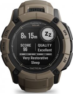 Zegarek sportowy Garmin Instinct 2X Solar Tactical Edition Brązowy  (010-02805-02) 10