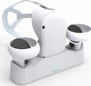 JYS Ładowarka Stacja Dokująca Stojak + Akumulatory Do Oculus Quest 2 / Jys-oc003 6