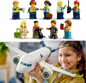 LEGO City Samolot pasażerski (60367) 3