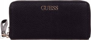 Guess , Alby, Leather, Wallet, SLG Large Zip, Black, For Women For Women 3